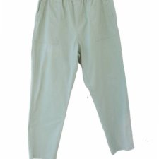 Plus size elastyczne chinosy gumka w pasie spodnie chino