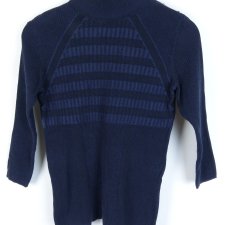 Karen Millen granatowy sweterek ze stójką / 4 - S