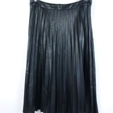 Primark plisowana spódnica midi ekoskóra 14 / 42