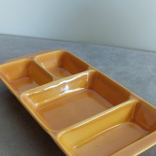Półmisek  vintage  Boch Belgium Keralux  50s/ 60s mid century modern minimalizm