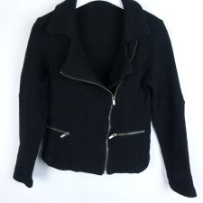 Wełniana kurtka ramoneska wool / M