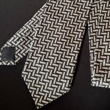 krawat jedwabny elegancki fakturowy SOR EDSORE PURE SILK