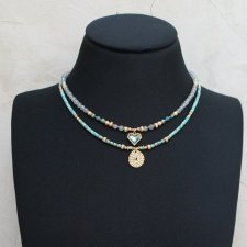Turkus vol. 47 /choker/ 14.06.26 - naszyjnik - Szlachetna kolekcja