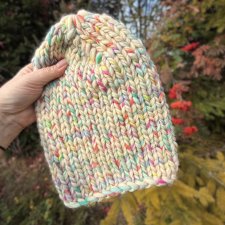 SYBERIANKA NAKRAPIANA * 100% WOOL * CZAPA