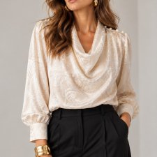 River Island szampańska bluzka