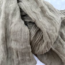 FILLIPPA K. Scarf szal szwedzkiej marki premium piękne khaki