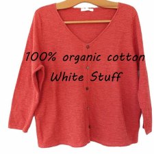 exclusive organic cotton sweater White Stuff
