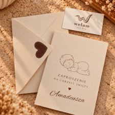 Zaproszenie na Chrzest Święty z personalizacją | TERRA