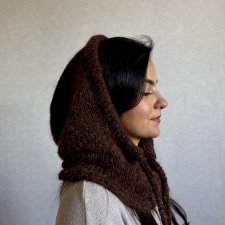 Balaclava brązowa
