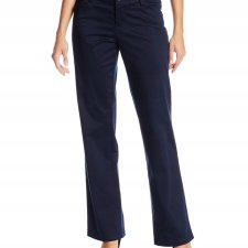 LEE Modern granatowe spodnie Curvy Fit 44 XXL