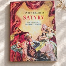 Satyry Ignacy Krasicki ilustrował Jan Marcin Szancer książka Vintage Antykwariat