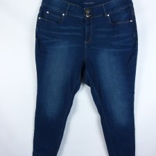 Tahari skinny jeans elastyczne spodnie dżins 20W / 48