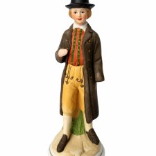 Figurka Mężczyzna w stroju ludowym Ljung Souvenir Sweden vintage