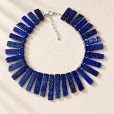 Królewski naszyjnik "Wachlarz" z Lapis Lazuli