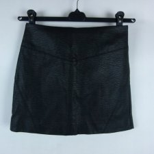 Divided by H&M spódnica mini ekoskóra / 34