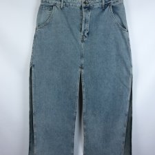 Topshop skirt jeans spódnica maxi dżins rozporki 18 / 46