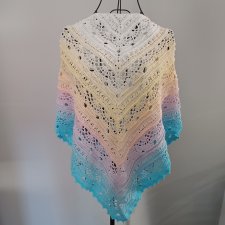 Pastelowa chusta ombre SisLove / 100% bawełna