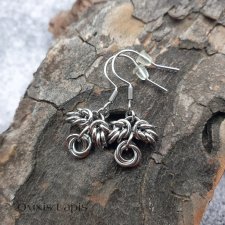 Rockowe kolczyki chainmaille 2