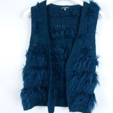 Forever 21 swetrowa kamizelka akryl / S