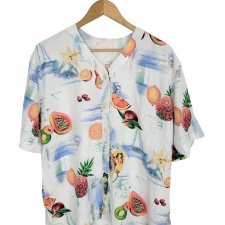 TRU koszula vintage damska oldschool 42 XL