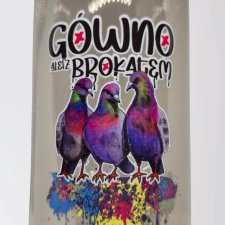 Butelka / bidon 500ml - Gołębie Gónwo ale z brokatem