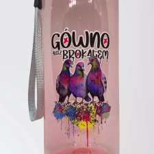 Butelka / bidon 500ml - Gołębie Gónwo ale z brokatem