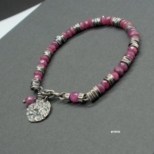 RUBINY - bransoletka 021