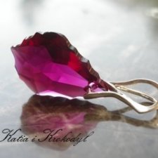 SWAROVSKI RUBY -wisiorek dla Pani Joasi