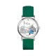 Zegarek mały - Rzym - silikonowy, zielony