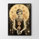 Plakat Kobieta astrologia kolaż 2 - format A4