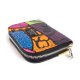 Ręcznie malowany patchworkowy kolorowy portfel damski