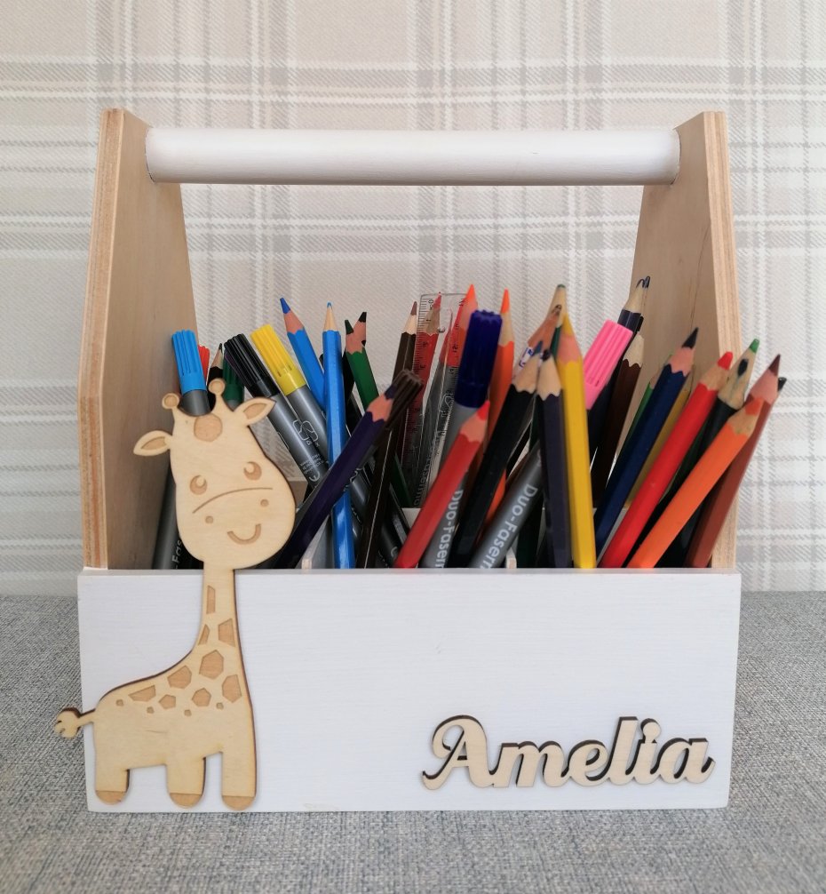 Organizer Na Biurko Dla Dzieci Organizer na biurko dla dzieci-Żyrafa - Dziecko - DecoBazaar