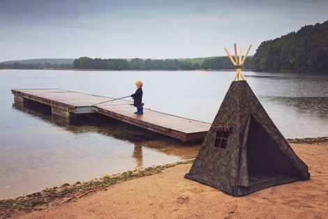 Tipi czyli idealny namiot do dziecięcego pokoju