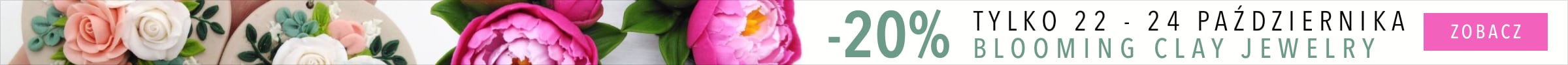 Blooming clay jewelry - MEGA WYPRZEDAŻ w DecoBazaar